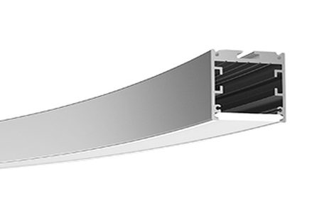 Chain GAS35 D1500 Ceiling Mounted LED Linear Curve Light