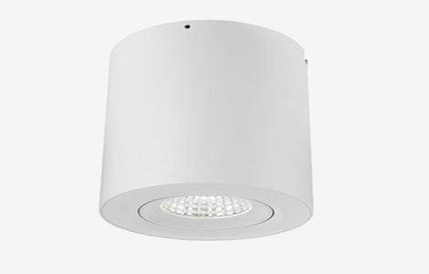 Crest Series Gimbal Surface Mounted LED Downlight